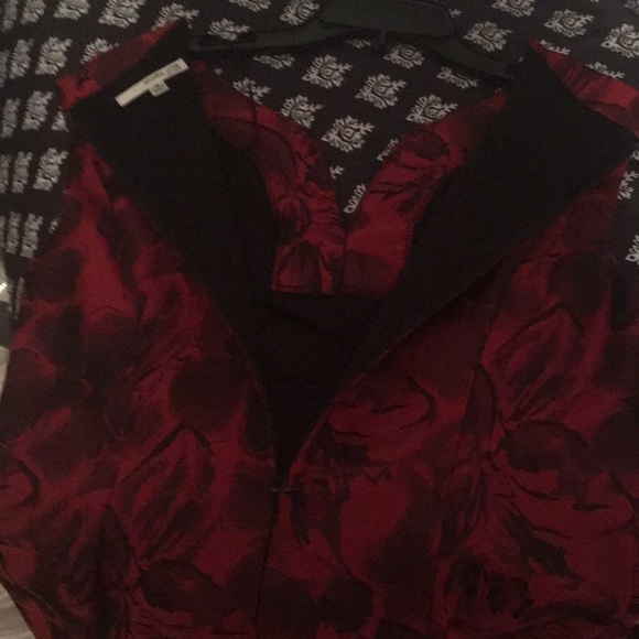 Elegant Dress red and black - Picture 4 of 4